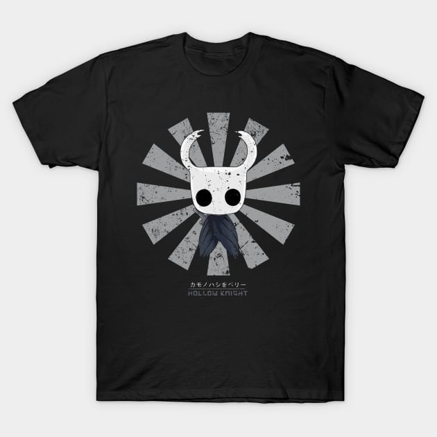 Hollow Knight Retro Japanese T-Shirt by Nova5